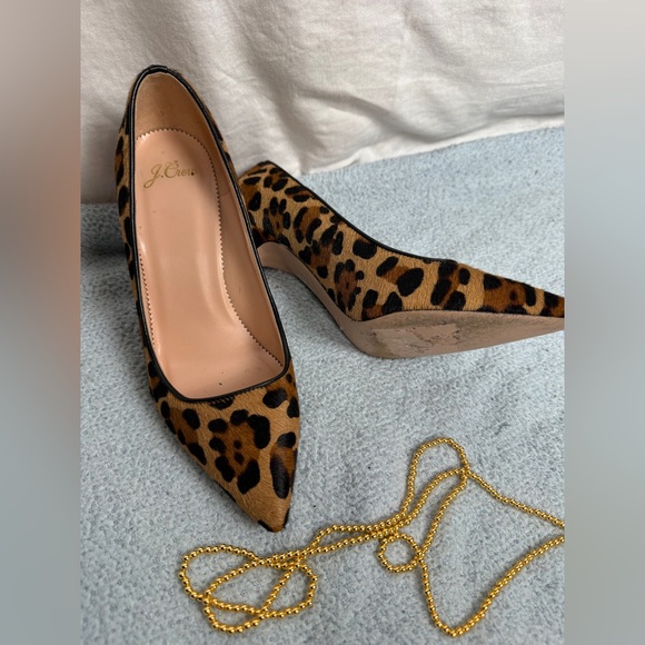 J.Crew animal print heels shoes - Picture 4 of 6